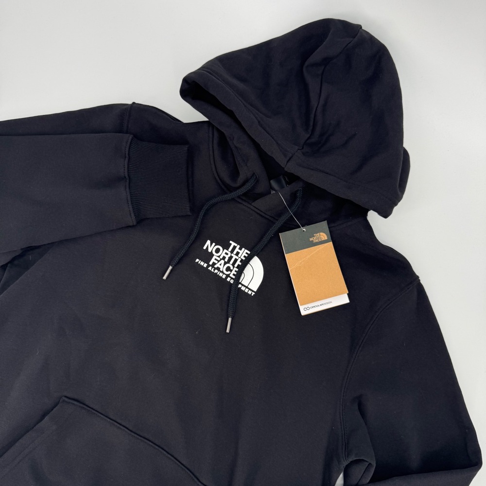 The North Face Mens Fine Alpine Hoodie Black NF0A8APT Small NWT